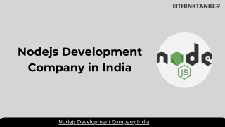 nodejs development company in india