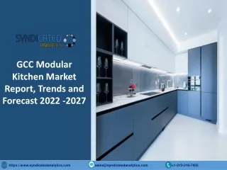 gcc modular kitchen market report trends
