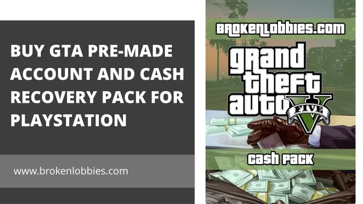 buy gta pre made account and cash recovery pack