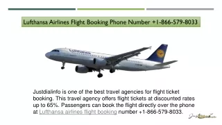 lufthansa airlines flight booking phone number