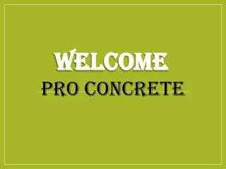 welcome
