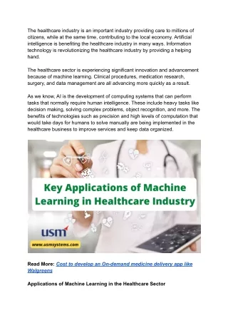 the healthcare industry is an important industry