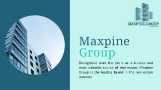 Maxpine Group Broucher