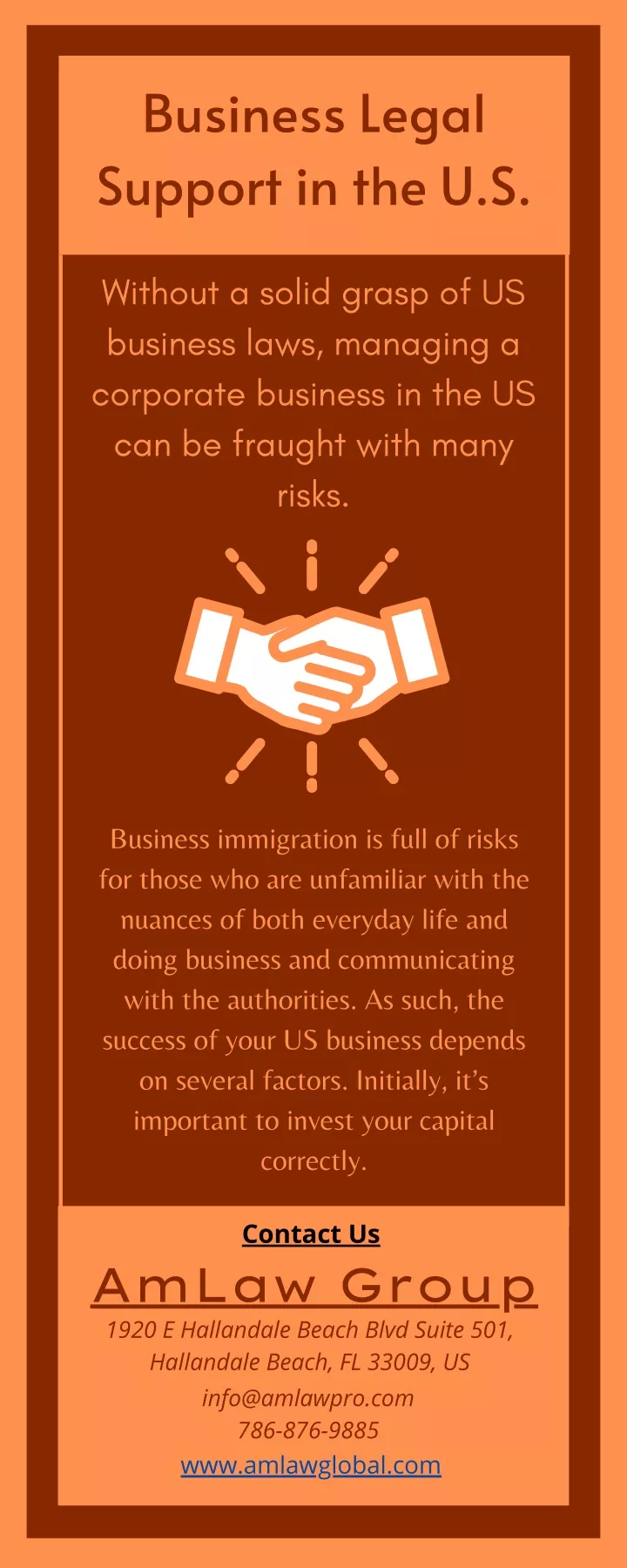 business legal support in the u s