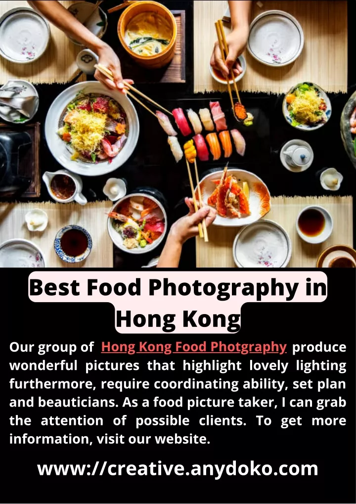 best food photography in hong kong our group