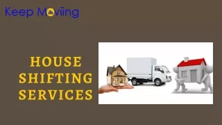 House shifting services