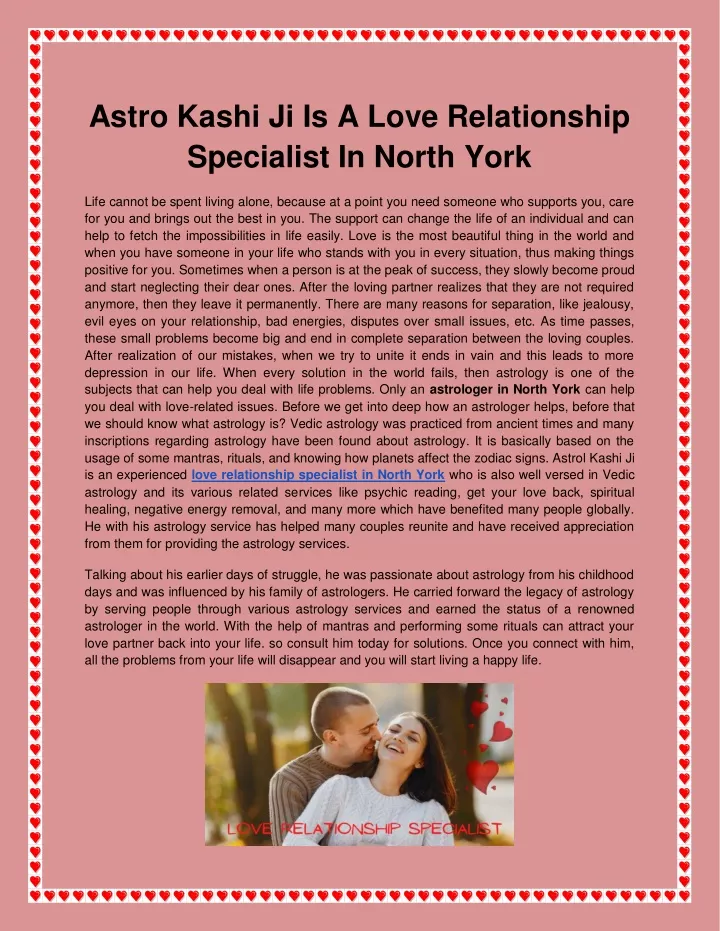 astro kashi ji is a love relationship specialist