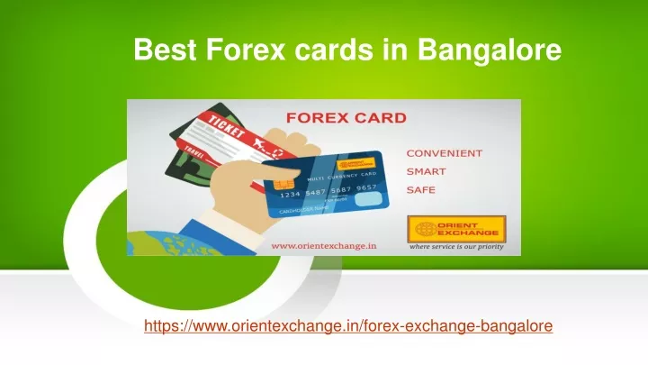 best forex cards in bangalore
