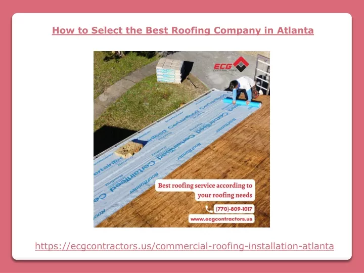 how to select the best roofing company in atlanta