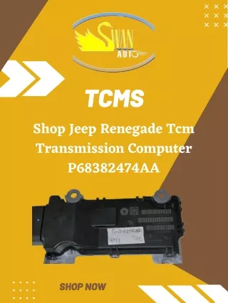 Shop Jeep Renegade TCM Transmission Computer P68382474AA