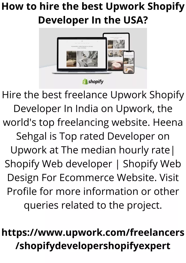 how to hire the best upwork shopify developer