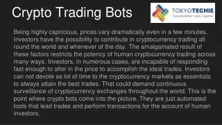 crypto trading bots