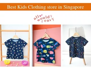 Best Kids Clothing store in Singapore