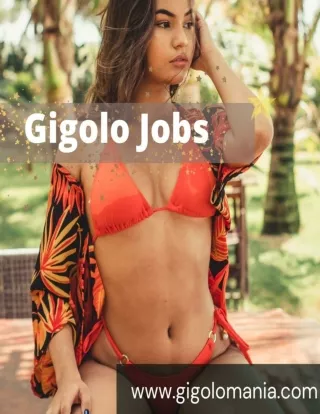 Gigolo Job What Everyone Must suppose Before Joining
