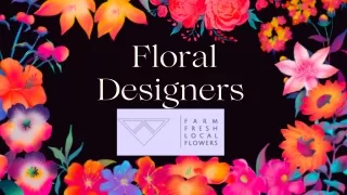 Farm Fresh Floral Designers  Newcastle Fleur