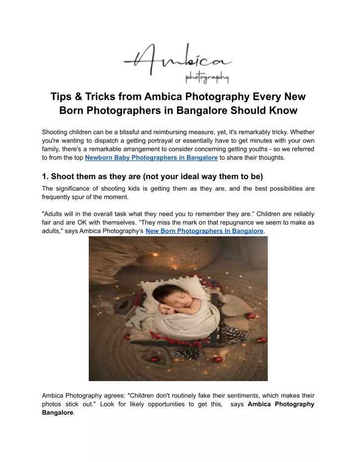 tips tricks from ambica photography every