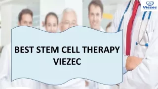 Best Stem Cell Therapy Viezec