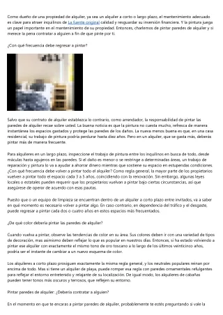 Tips para pintar su hogar como un auténtico profesional