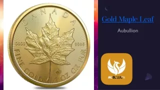 gold maple leaf