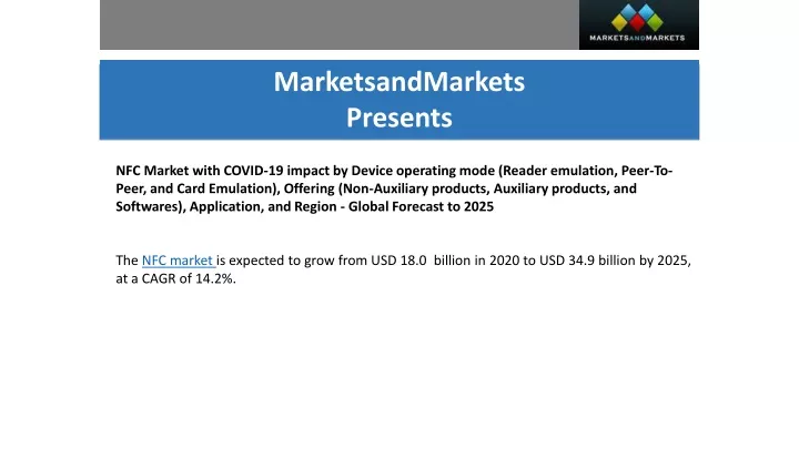 marketsandmarkets presents