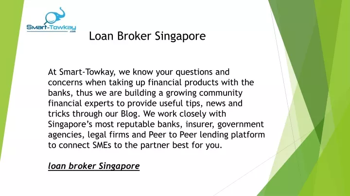 loan broker singapore