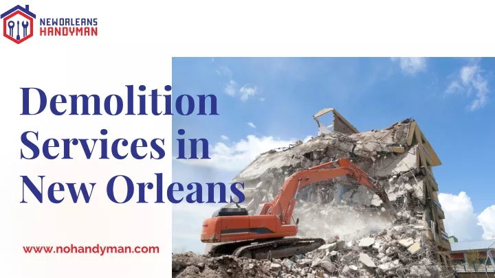 demolition services in new orleans