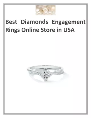 Best Diamonds Engagement Rings Online Store in USA