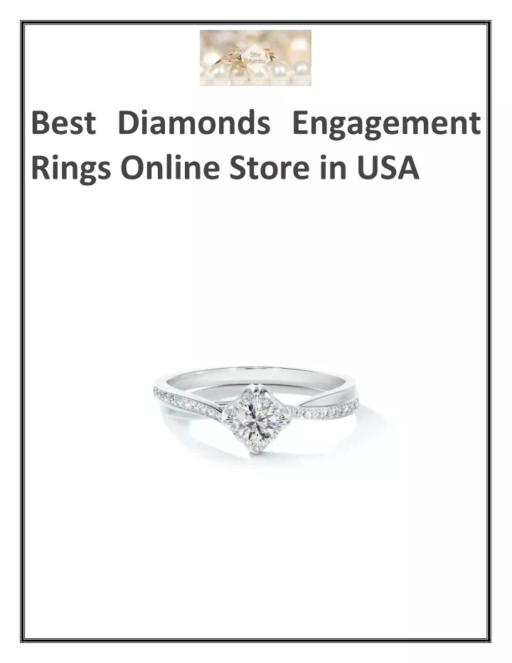 best diamonds engagement rings online store in usa