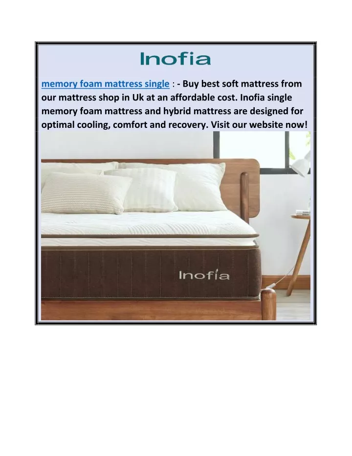 memory foam mattress single buy best soft