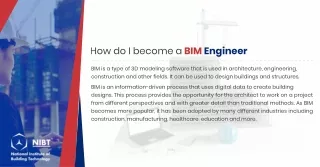 How do I become a BIM Engineer