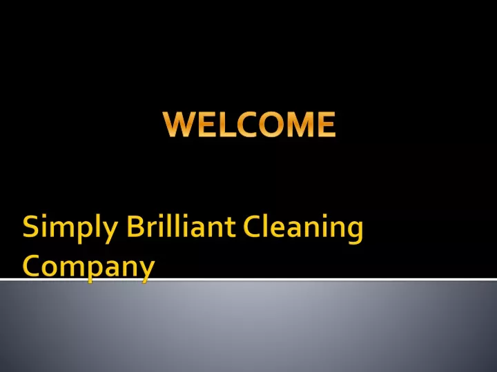 simply brilliant cleaning company