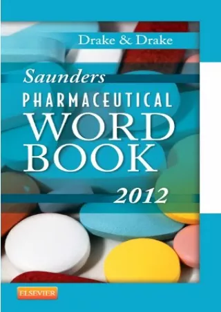 READING Saunders Pharmaceutical Word Book 2012