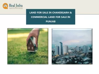 Commercial Land For Sale In Punjab - R A Real Infra