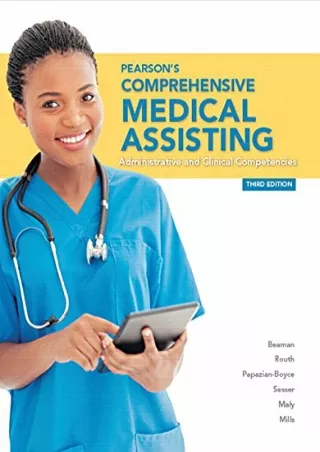 READ Pearson s Comprehensive Medical Assisting