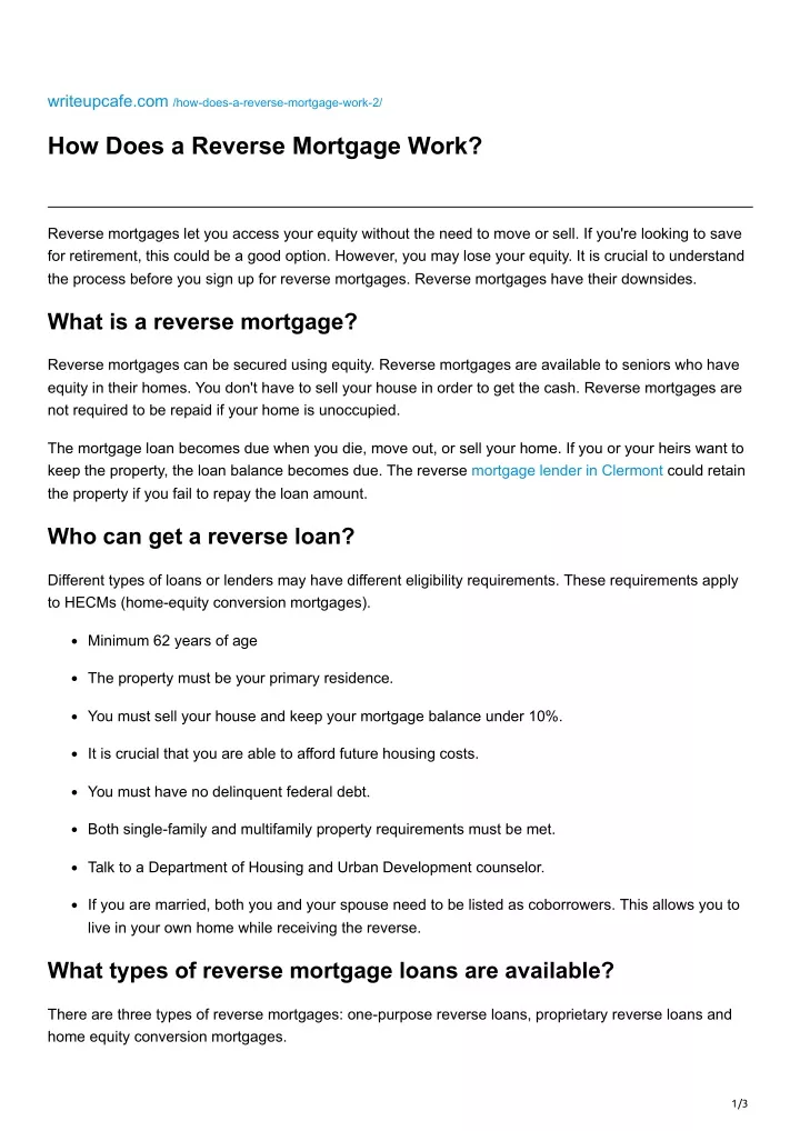 writeupcafe com how does a reverse mortgage work 2