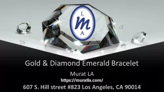 White Gold Emerald Tennis Bracelet | Emerald Tennis Bracelet