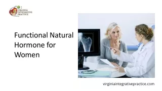 Functional Natural Hormone for Women