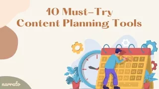 10 must try content planning tools