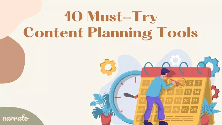 10 must try content planning tools