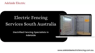 Electric Fencing Services South Australia