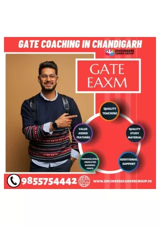 Best GATE Coaching In Chandigarh Engineers Career Group