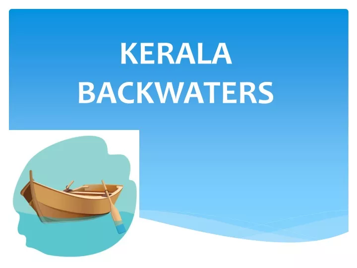 kerala backwaters