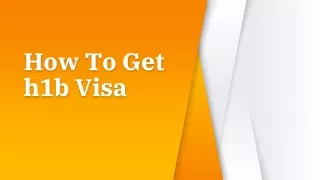 how to get h1b visa