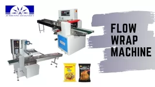 Flow Wrap Machine