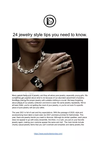 24 jewelry style tips you need to know