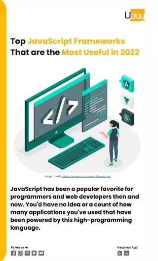 Top JavaScript Frameworks That are the Most Useful in 2022