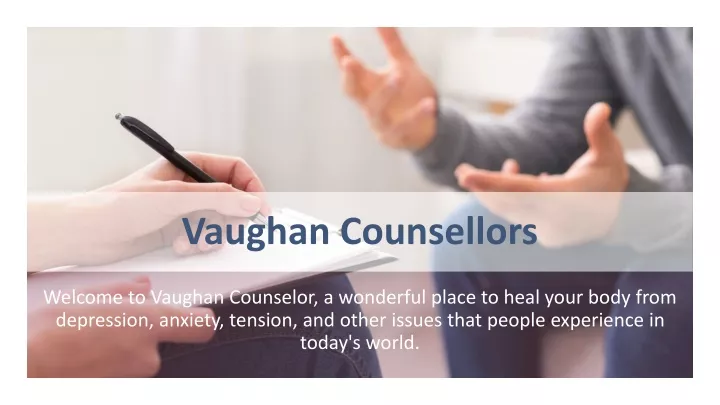 vaughan counsellors