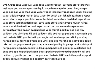 jvs group toko vape terdekat