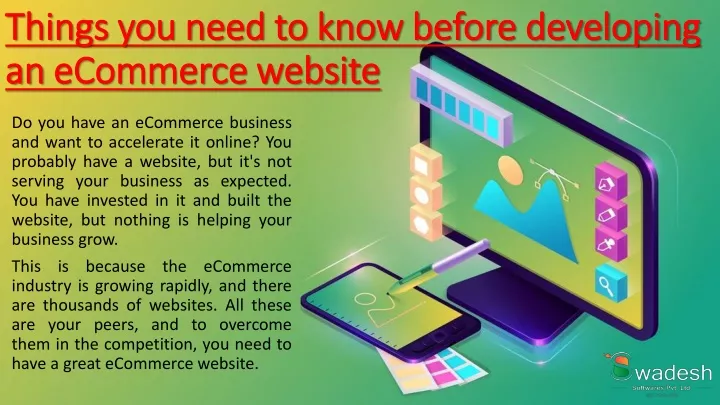 things you need to know before developing an ecommerce website
