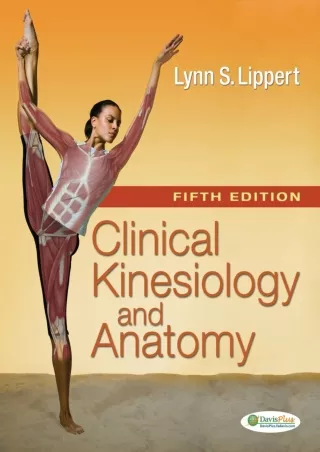 EPUB Clinical Kinesiology and Anatomy Clinical Kinesiology for Physical